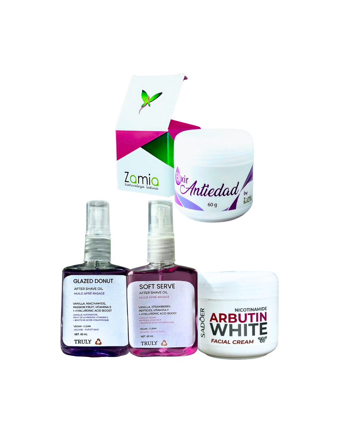 1 antiedad 1 arbutin 1 soft ser 1 glazed